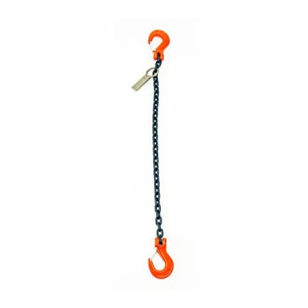 Mazzella Mazzella Lifting B151108 3' Single Leg Chain Sling W/ Sling Hook S5193203S01
